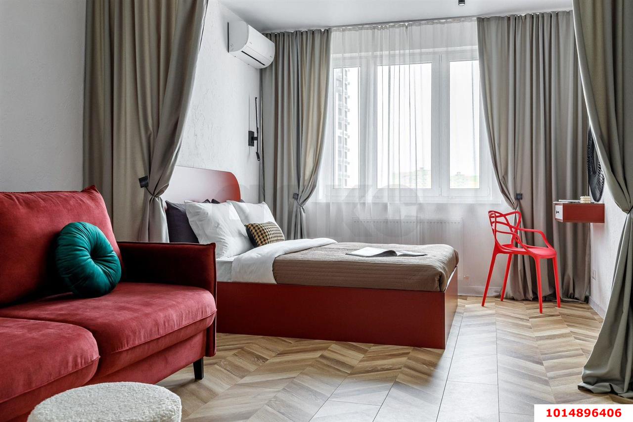 Фото №1: 1-комнатная квартира 39 м² - Краснодар, ул. имени Валерия Гассия, 4/7к3