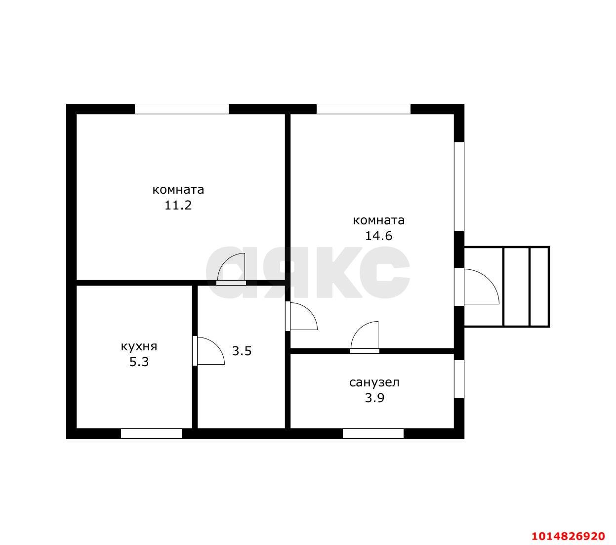 Фото №10: Дом 42 м² + 4.6 сот. - Краснодар, Прикубанский внутригородской округ, Сады Калинина, ст КНИИСХ, ул. 31-я Линия