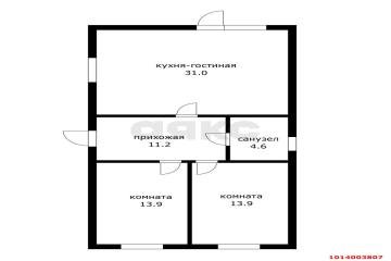 Фото №1: Дом 74 м² - Краснодар, мкр. КП Изумрудный город, ул. имени 9-й Горнострелковой Дивизии, 33