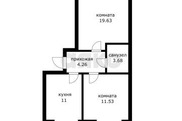 Фото №5: 2-комнатная квартира 51 м² - Краснодар, мкр. жилой комплекс Дыхание, ул. Лётчика Позднякова, 2