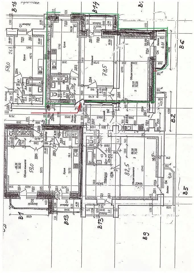 Фото №18: 2-комнатная квартира 78 м² - Ростов-на-Дону, Богатяновка, пер. Крепостной, 43/98