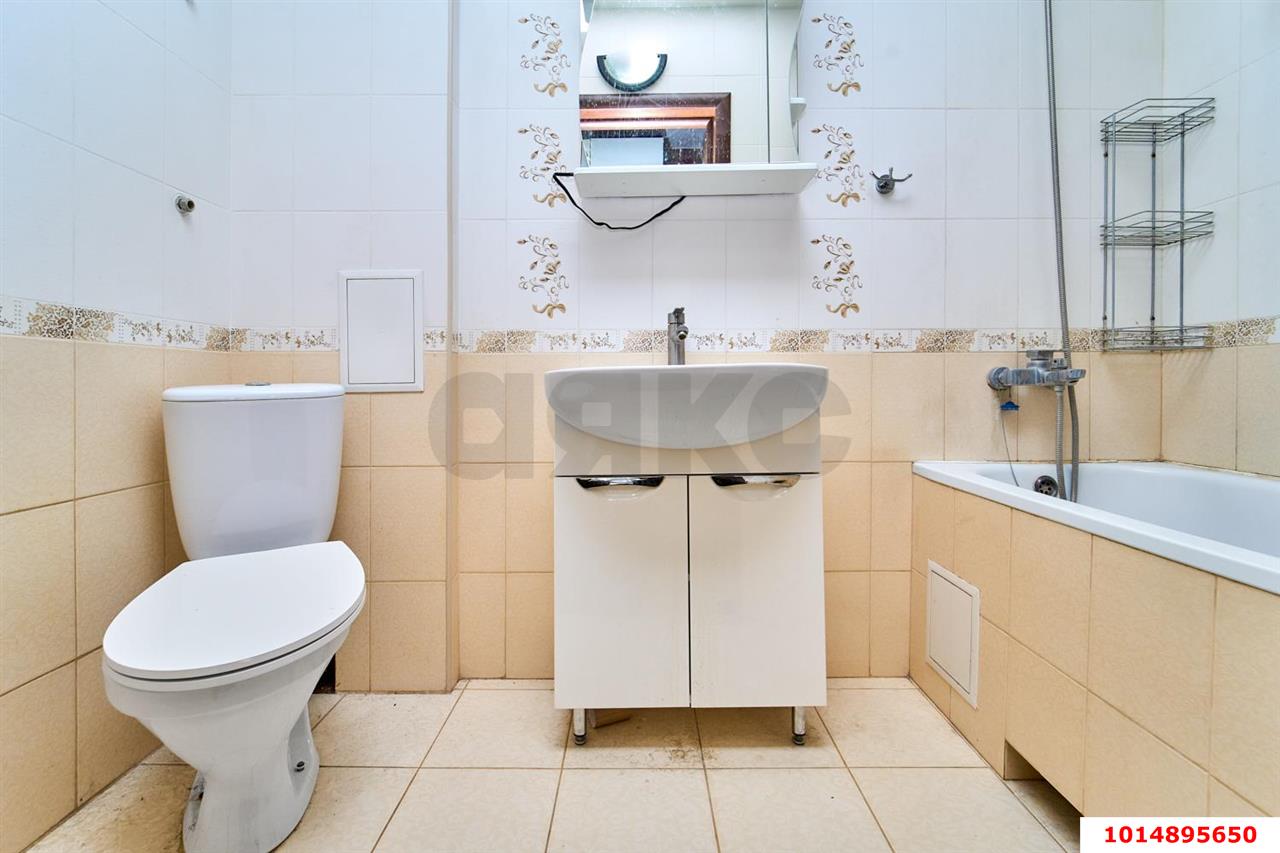 Фото №3: 1-комнатная квартира 34 м² - Краснодар, Завод Радиоизмерительных Приборов, пер. Гаражный, 12/3к1