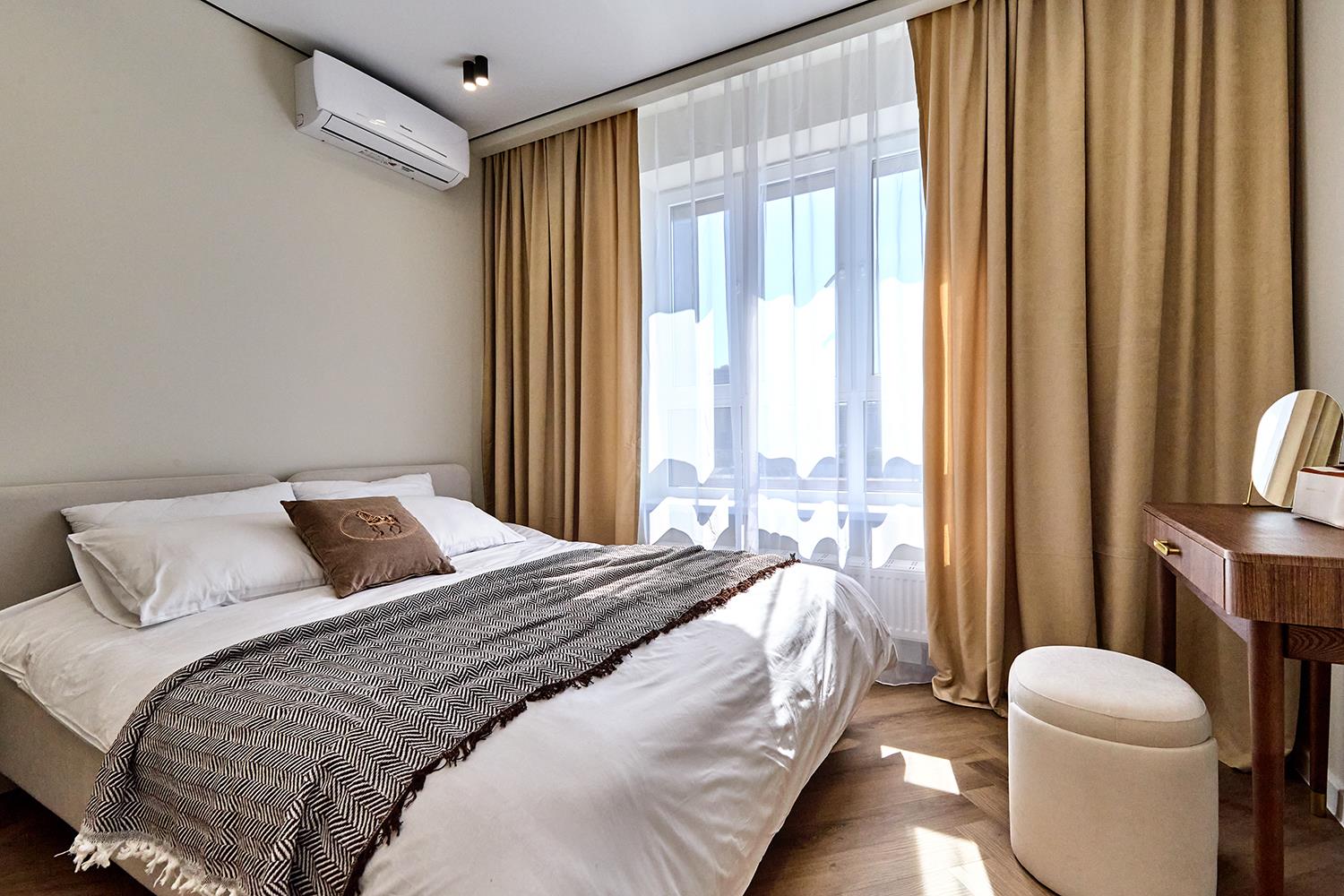 Фото №8: 1-комнатная квартира 50 м² - Краснодар, ЖК Аврора, Западный внутригородской округ, мкр. жилой комплекс Аврора, ул. имени Дзержинского, 95