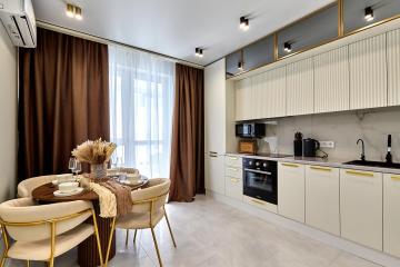 Фото №1: 1-комнатная квартира 50 м² - Краснодар, мкр. жилой комплекс Аврора, ул. имени Дзержинского, 95