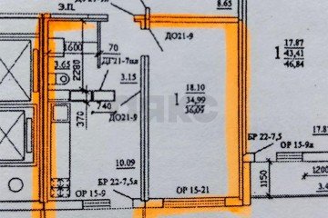 Фото №5: 1-комнатная квартира 38 м² - Краснодар, ж/м Пашковский, ул. Ярославского, 68