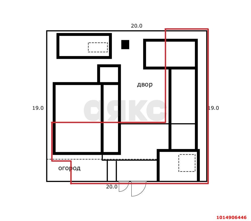 Фото №20: Часть дома 61 м² + 3.76 сот. - Краснодар, Центральный внутригородской округ, мкр. Дубинка, ул. 9 Января, 43