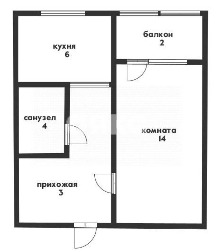 Фото №6: 1-комнатная квартира 29 м² - Геленджик, ул. Херсонская, 30