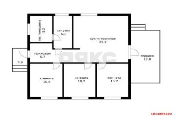 Фото №3: Дом 113 м² - Анастасиевская, ул. Петроградская, 29
