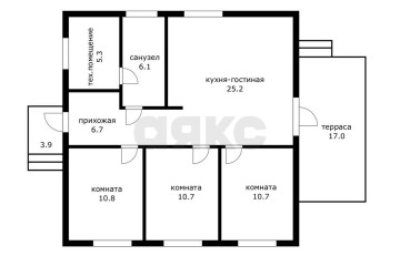 Фото №3: Дом 113 м² - Анастасиевская, ул. Петроградская, 29