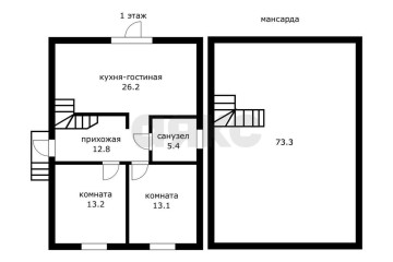 Фото №5: Дом 144 м² - Суповский, ул. Полевая, 1