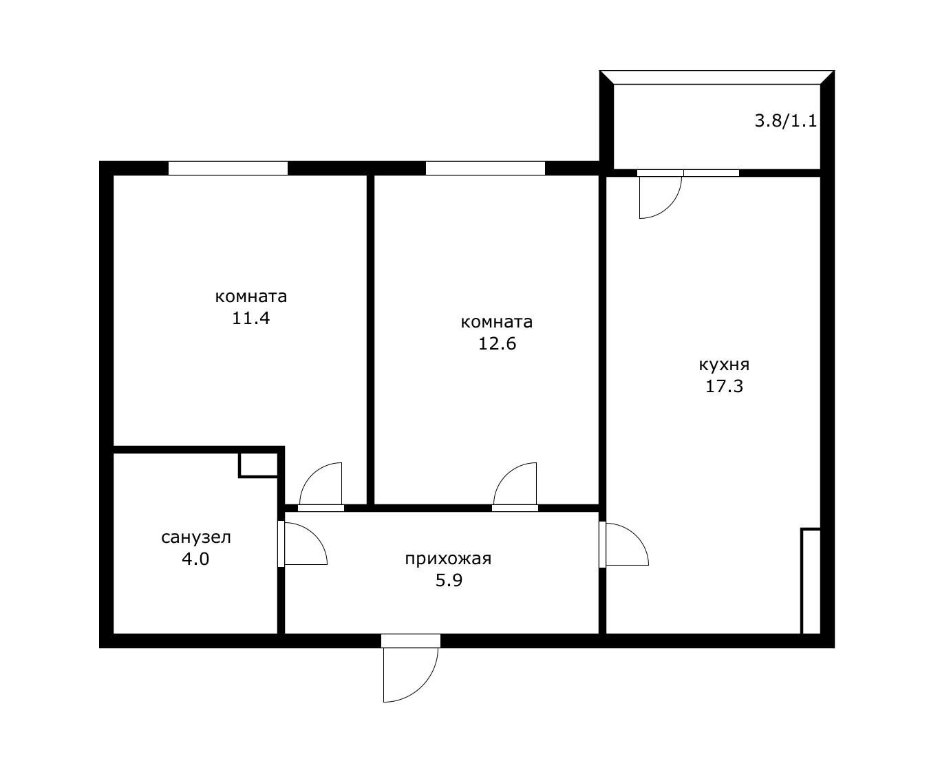 Фото №10: 2-комнатная квартира 51 м² - Краснодар, Прикубанский внутригородской округ, мкр. жилой комплекс Южане, ул. Даниила Смоляна, 80