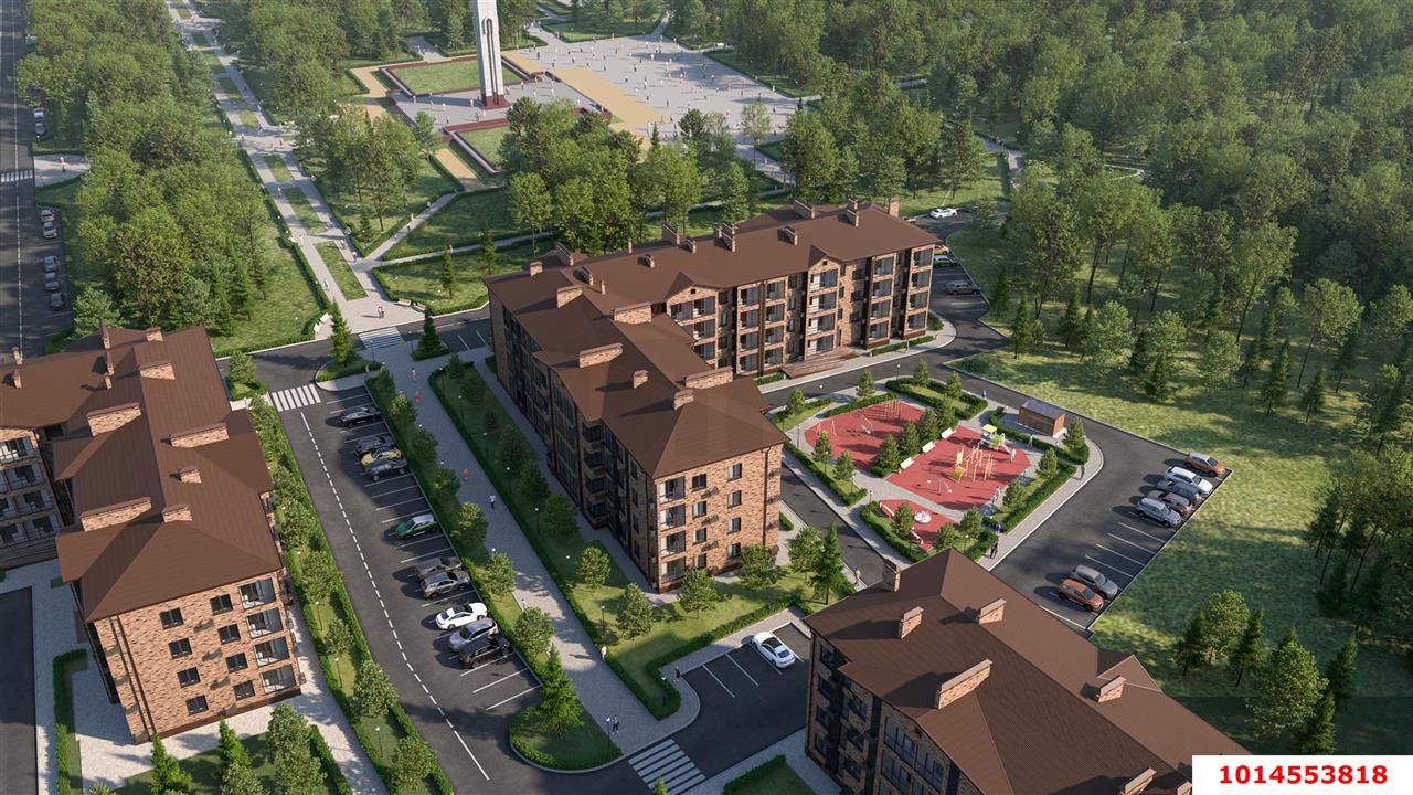 Фото №4: 3-комнатная квартира 68 м² - Адыгейск, мкр. ЖК Парковый, пр-кт Ленина, 21/7