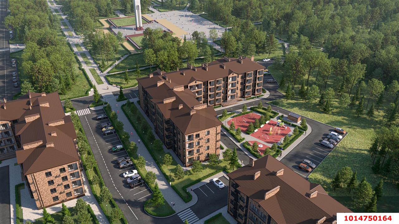 Фото №3: 2-комнатная квартира 47 м² - Адыгейск, мкр. ЖК Парковый, пр-кт Ленина, 21/7