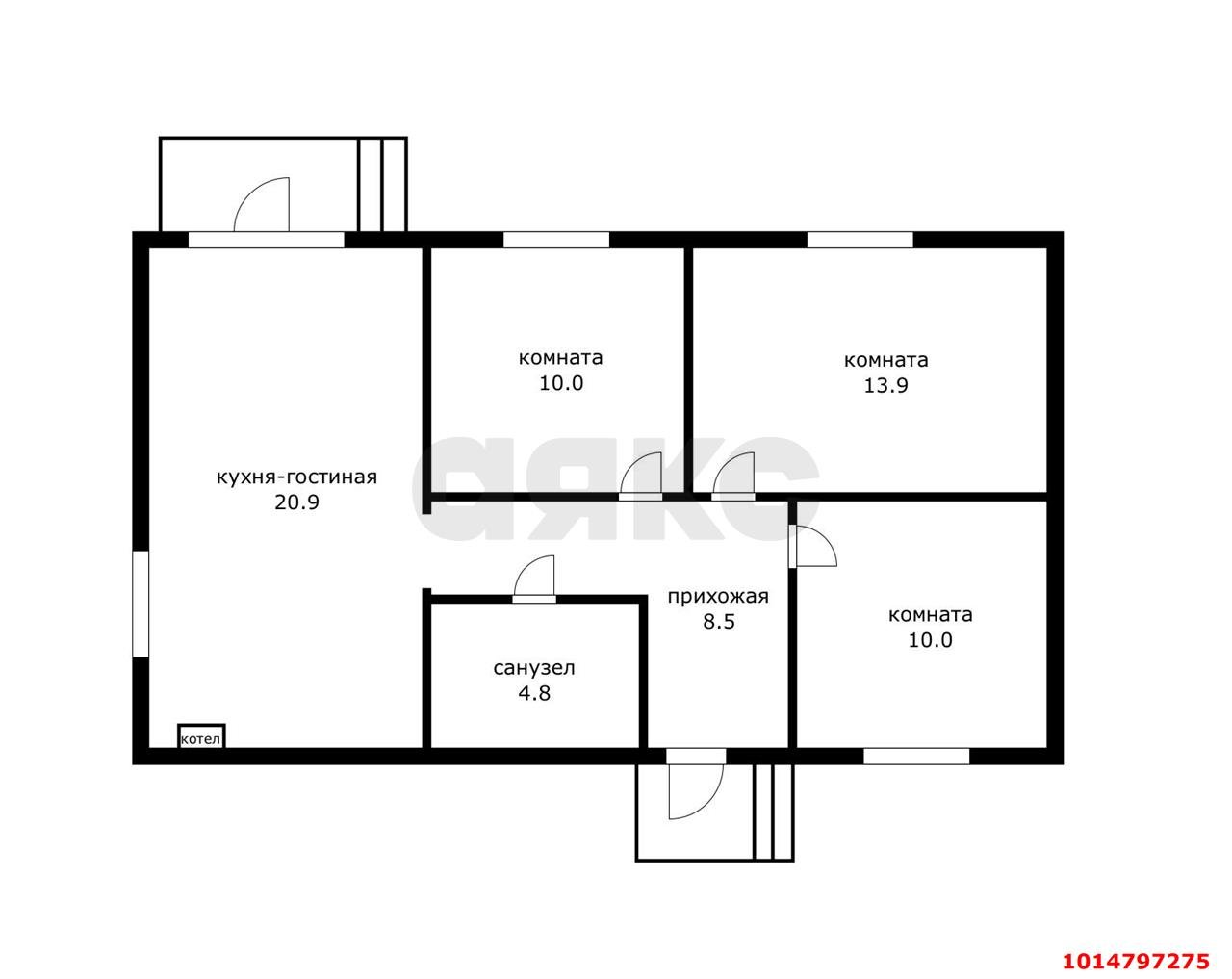 Фото №12: Дом 68 м² + 3 сот. - Южный, п. коттеджный  Южная столица, ул. Лазаревская, 8