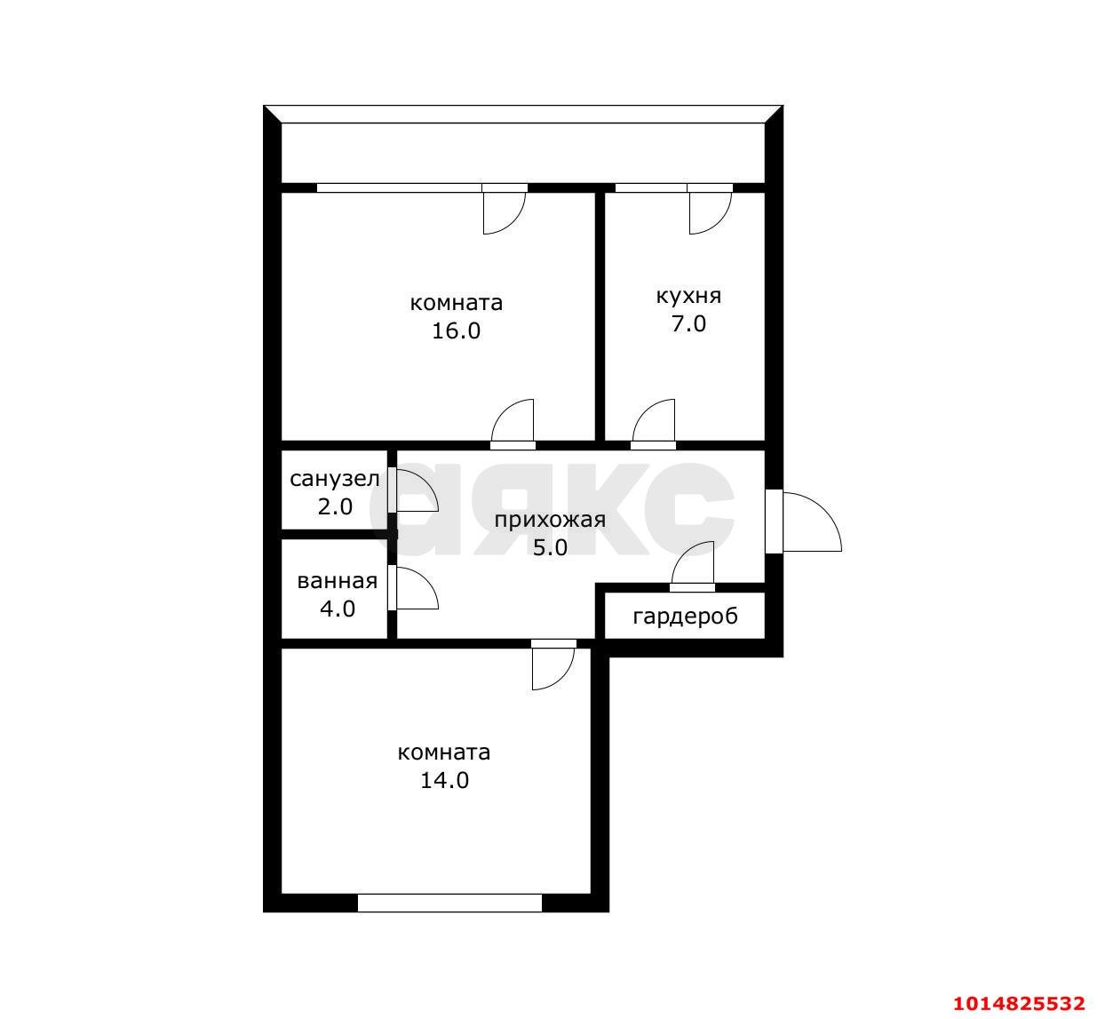 Фото №20: 2-комнатная квартира 48 м² - Южный, ул. Мира, 36