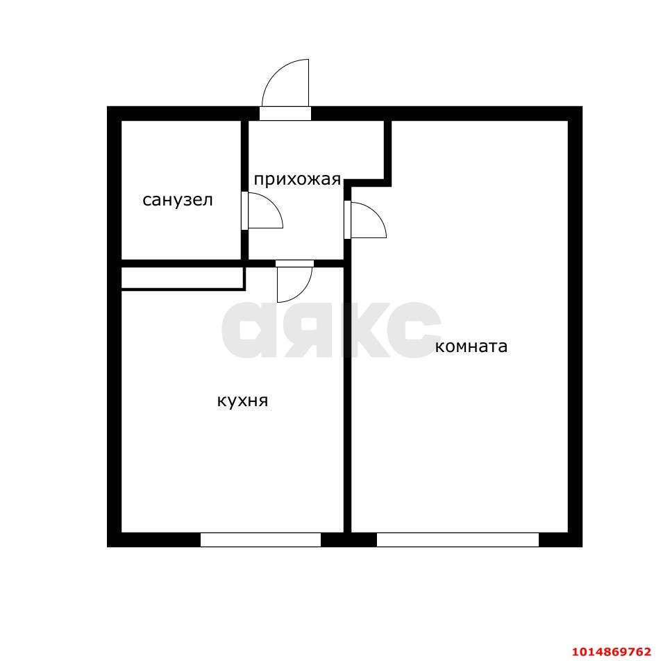 Фото №11: 1-комнатная квартира 40 м² - Краснодар, Черёмушки, ул. Обрывная, 132/1