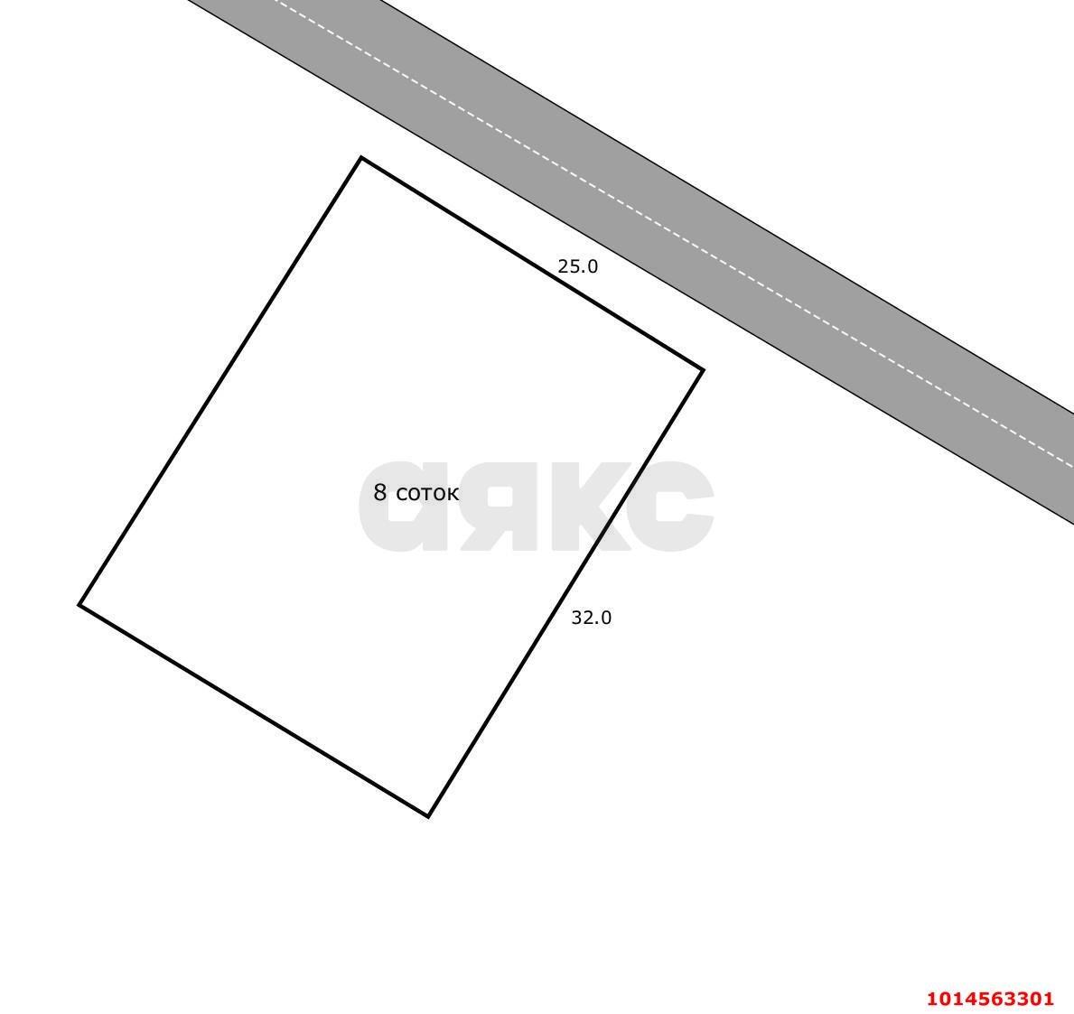 Фото №3: Земельный участок под ИЖС 8 сот. - Панахес, ул. Схакумидова, 1/2