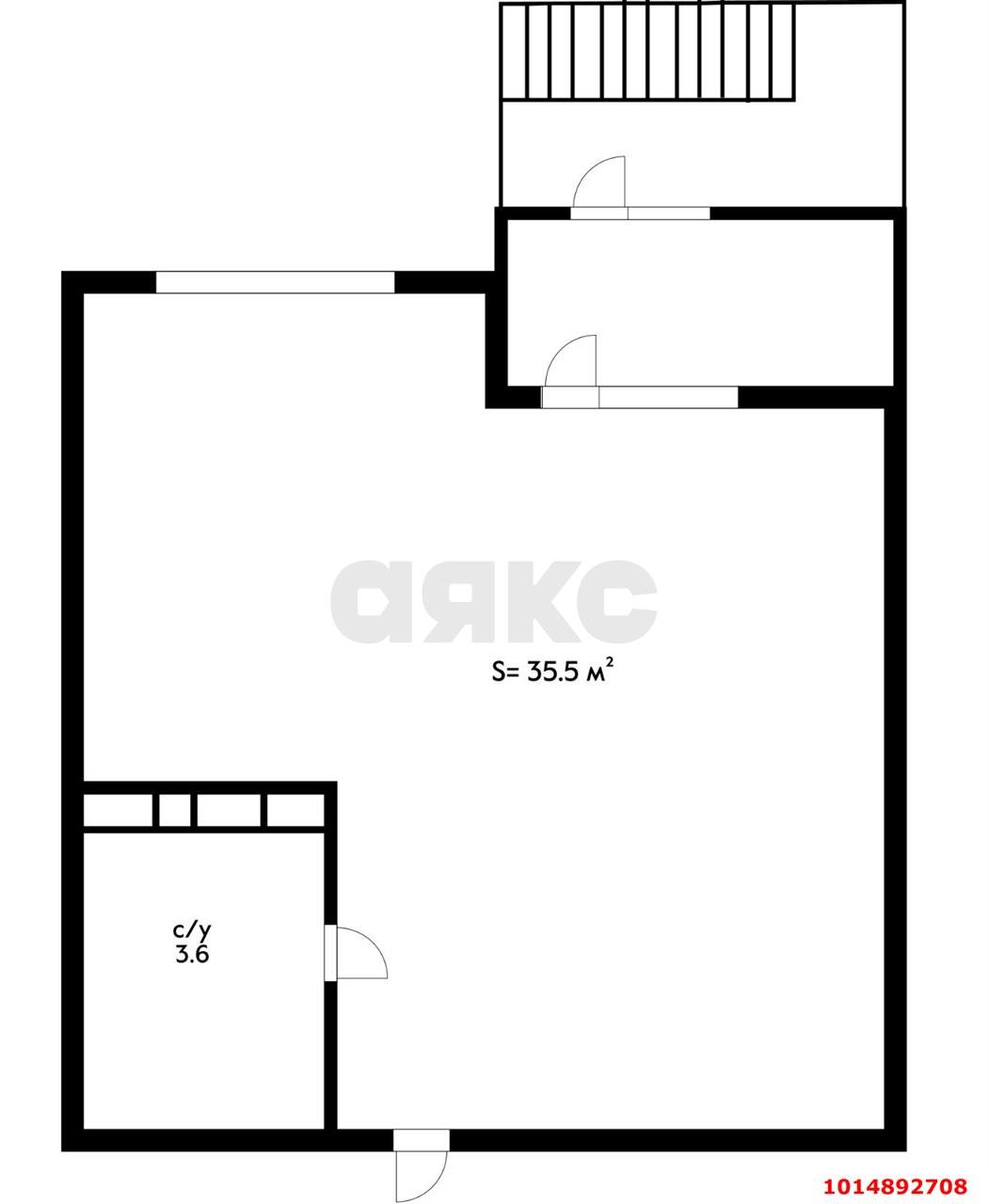 Фото №8: Торговое помещение 36 м² - Российский, Прикубанский внутригородской округ, ул. имени В.М. Комарова, 21Г