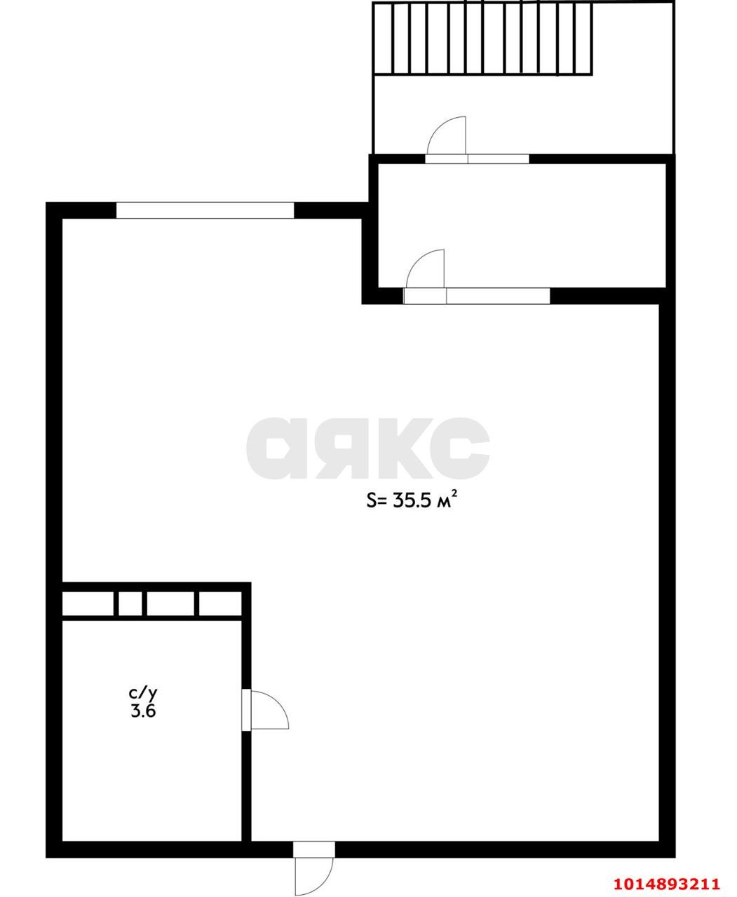 Фото №5: Коммерция 35 м² - Российский, мкр. Прикубанский внутригородской округ, ул. имени В.М. Комарова, 21Г