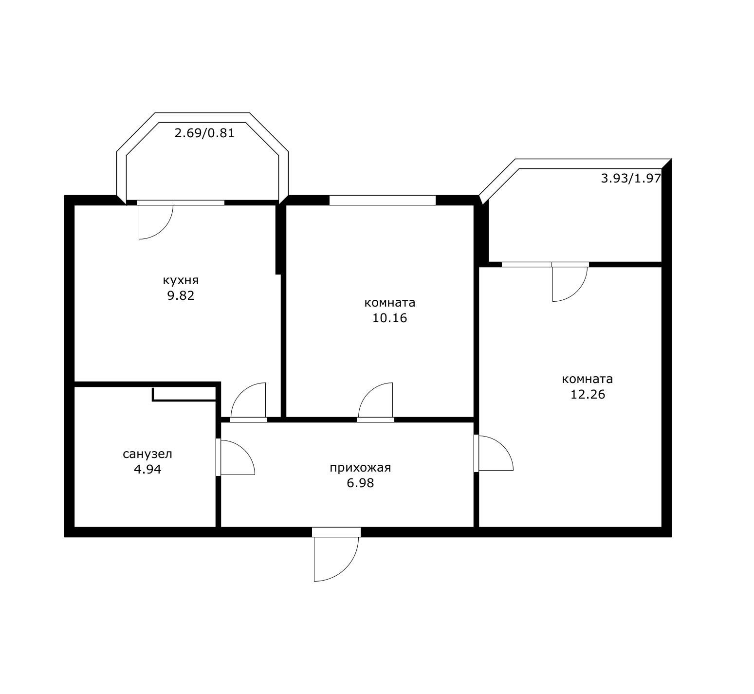 Фото №14: 2-комнатная квартира 51 м² - Краснодар, Прикубанский внутригородской округ, Славянский, мкр. Светлоград, ул. Красных Партизан, 1/4к3