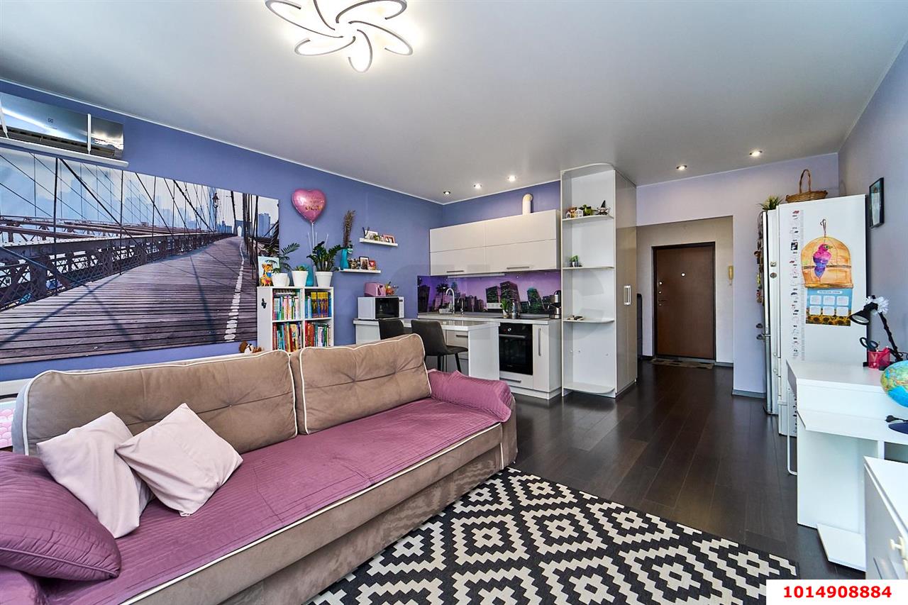 Фото №7: Студия 33 м² - Краснодар, Прикубанский внутригородской округ, Отделение № 1 совхоза Солнечный, мкр. Фестивальный, ул. Новицкого, 2/5