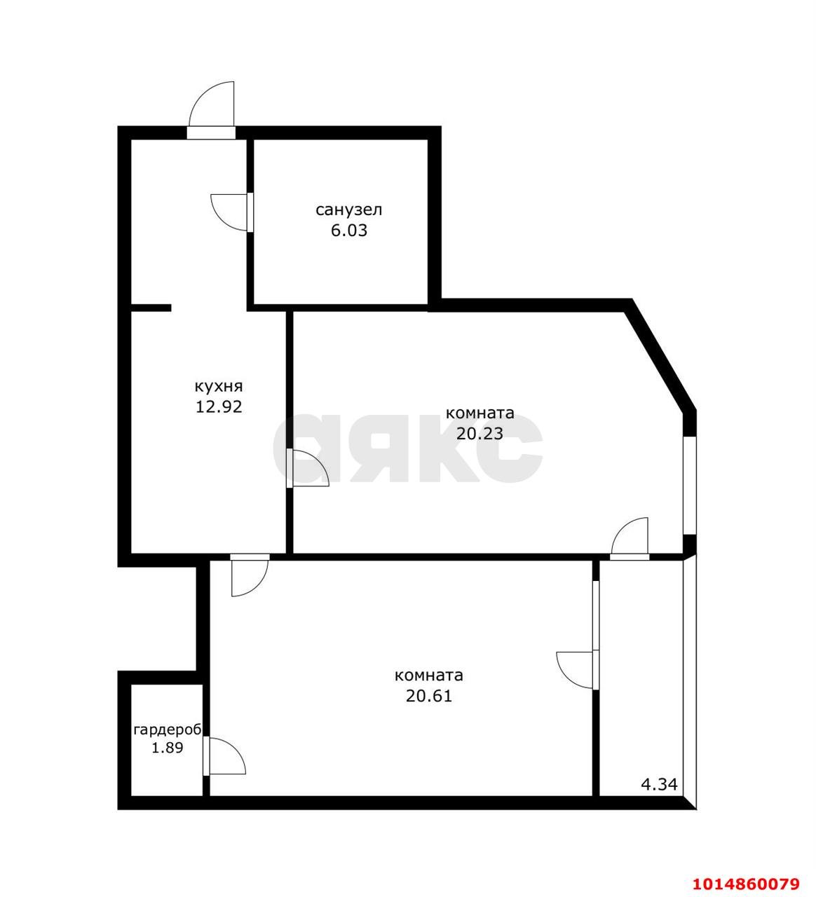 Фото №16: 2-комнатная квартира 64 м² - Краснодар, Западный внутригородской округ, ул. Кожевенная, 28