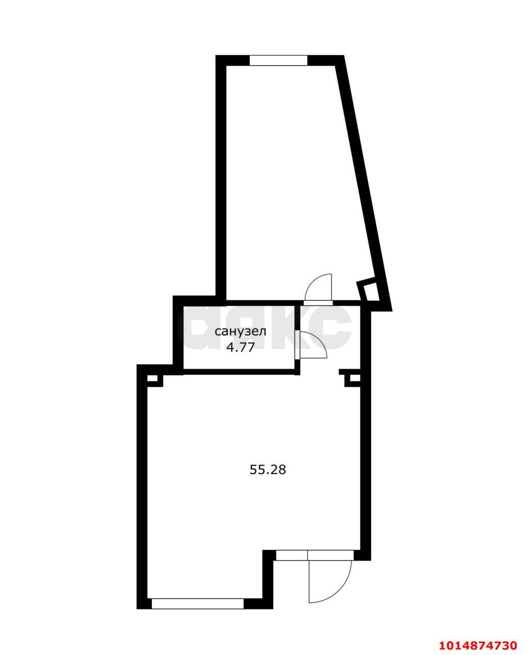 Фото №8: Торговое помещение 61 м² - Краснодар, жилой комплекс Фонтаны, ул. Воронежская, 47Д
