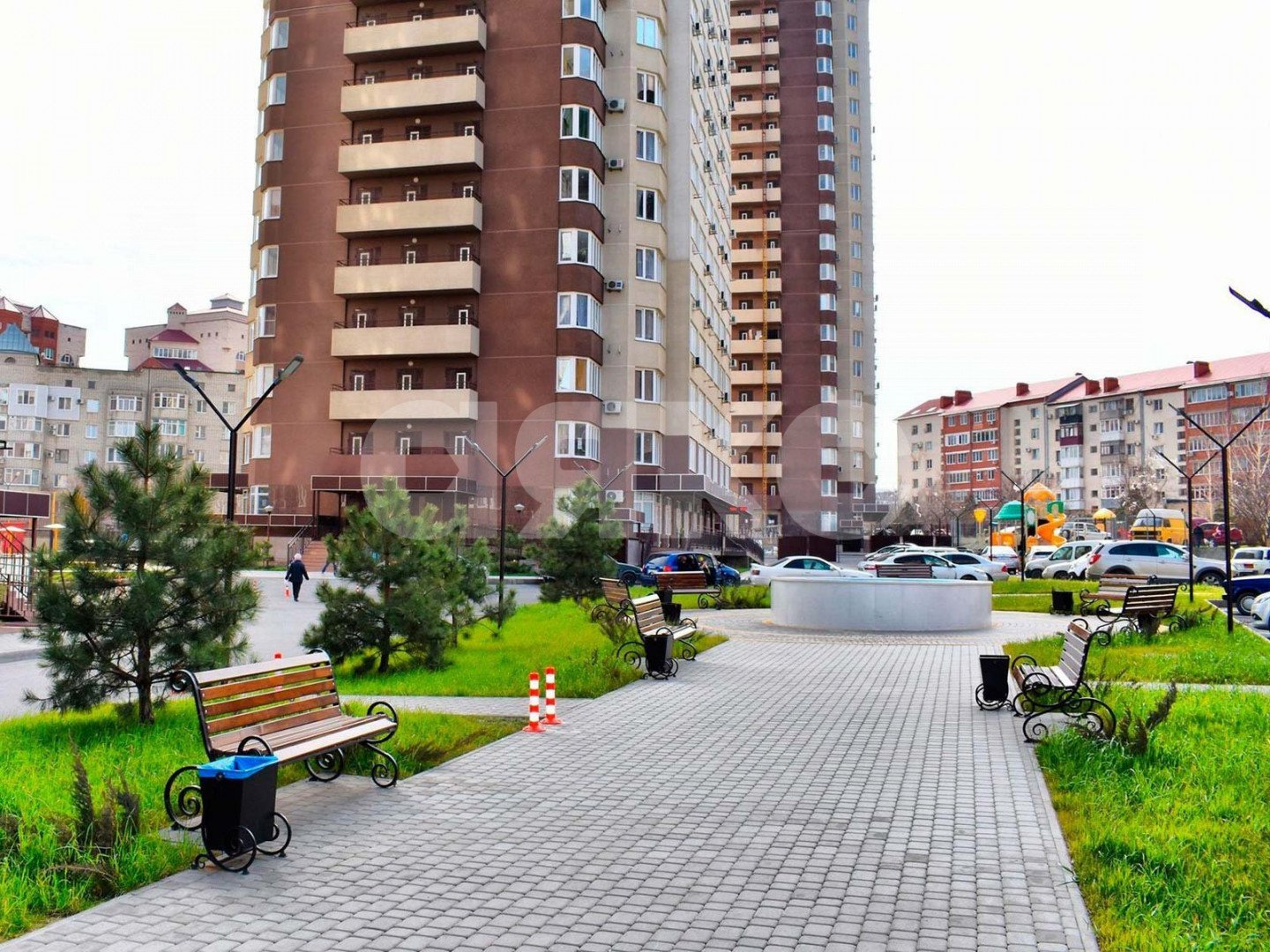 Фото №1: 1-комнатная квартира 45 м² - Анапа, жилой комплекс Трио, ул. Владимирская, 154к3
