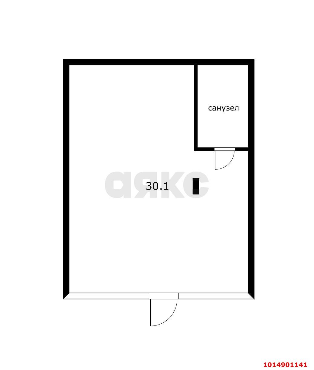 Фото №8: Торговое помещение 31 м² - Краснодар, Прикубанский внутригородской округ, ул. имени В.М. Комарова, 21/2