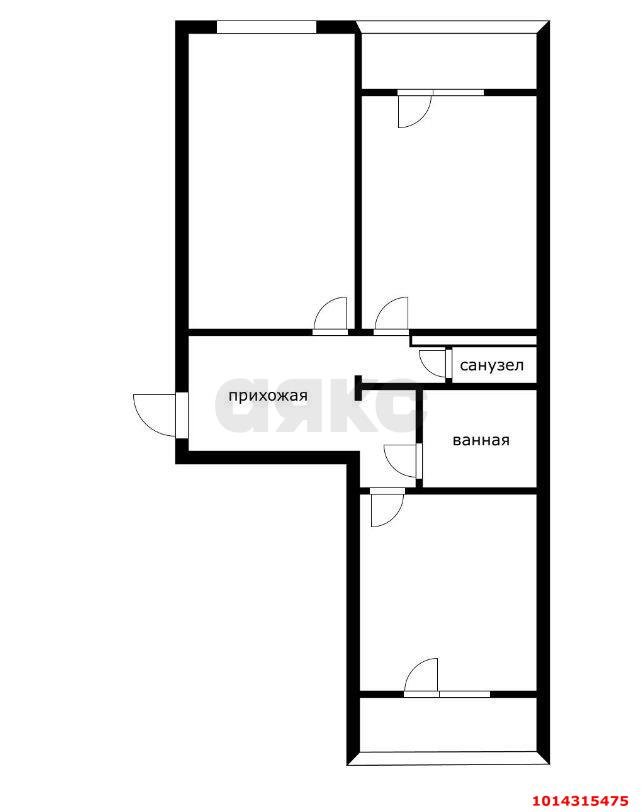 Фото №16: 2-комнатная квартира 69 м² - Краснодар, Восточно-Кругликовский, ул. Героя Владислава Посадского, 53