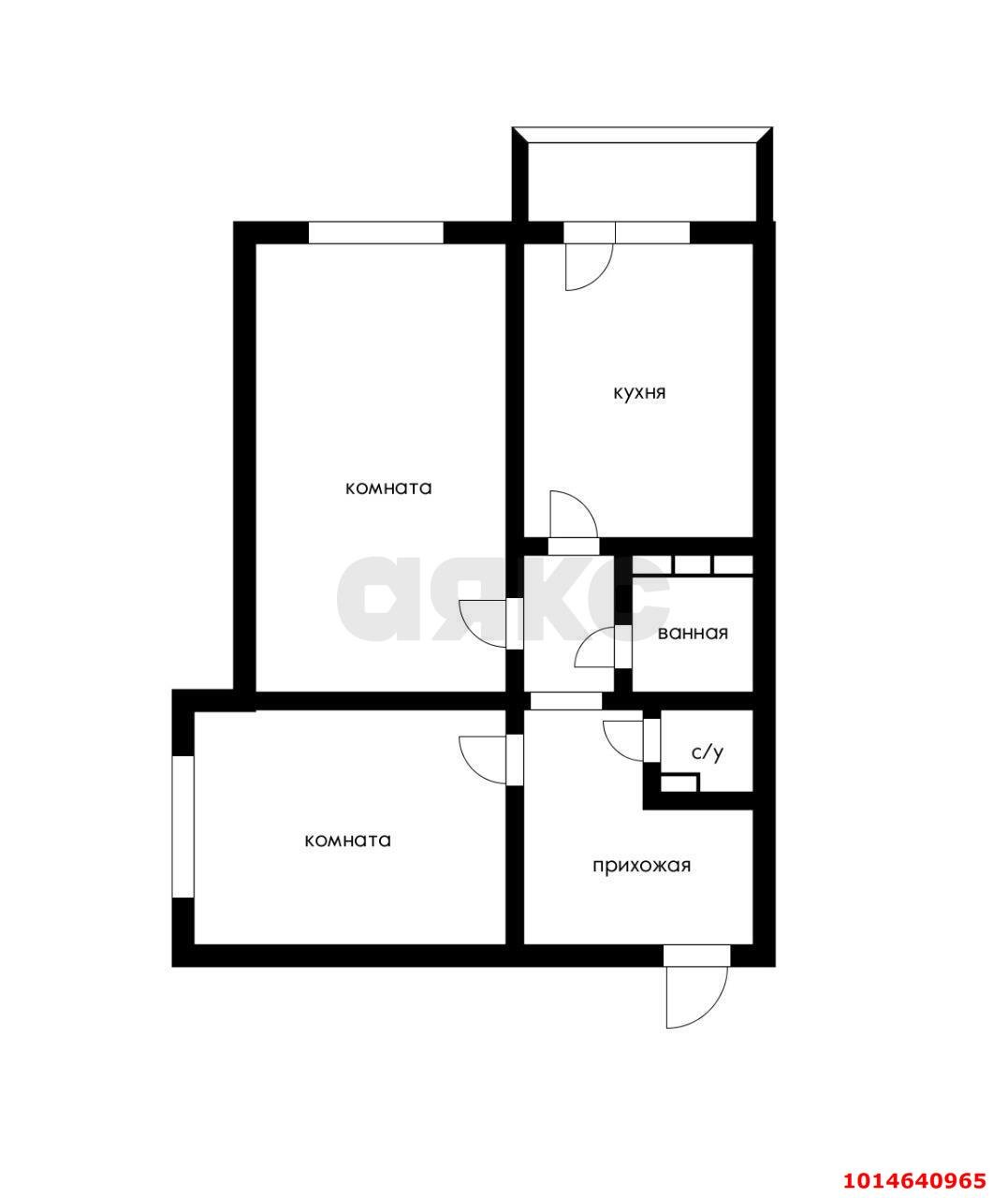 Фото №20: 2-комнатная квартира 57 м² - Краснодар, Молодёжный, ул. Душистая, 55