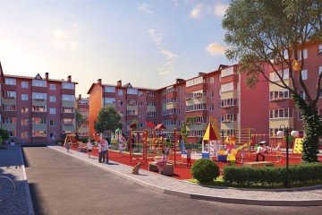 Фото №3: 1-комнатная квартира 29 м² - Яблоновский, мкр. жилой комплекс Дарград, ул. Тургеневское Шоссе, 33/5к35
