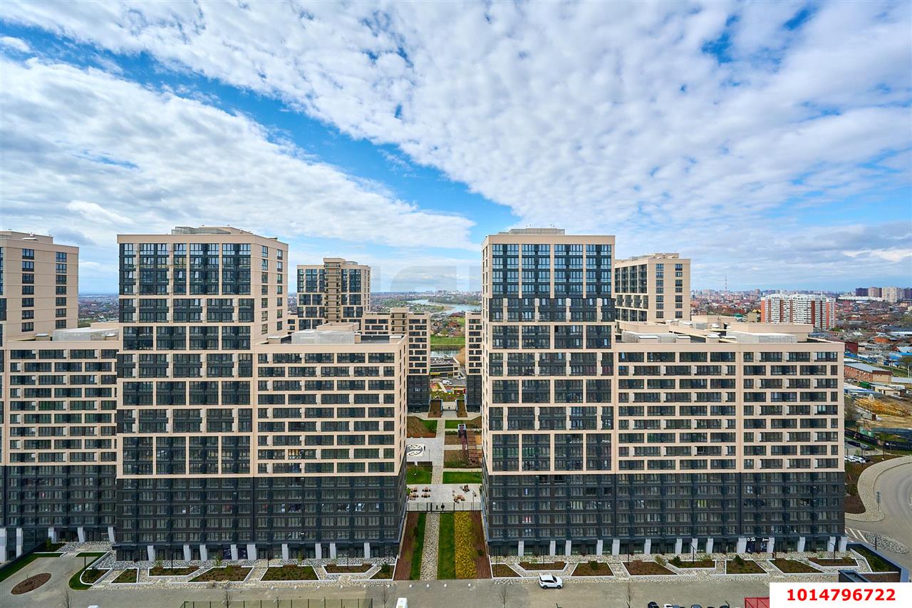 Фото №9: 1-комнатная квартира 43 м² - Краснодар, Центральный внутригородской округ, мкр. Черёмушки, ул. Обрывная, 132/1к5