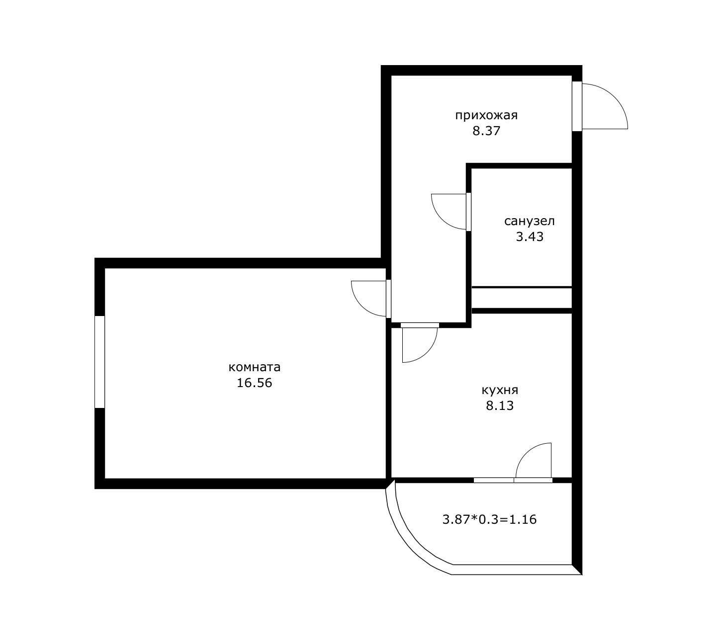 Фото №20: 1-комнатная квартира 40 м² - Краснодар, Фестивальный, ЖК Цветы, жилой комплекс Цветы, мкр. Прикубанский внутригородской округ, ул. Круговая, 4Вк4