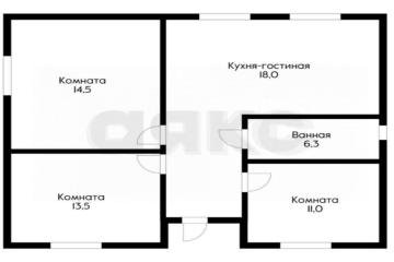 Фото №5: Дом 45 м² - Софиевка, 