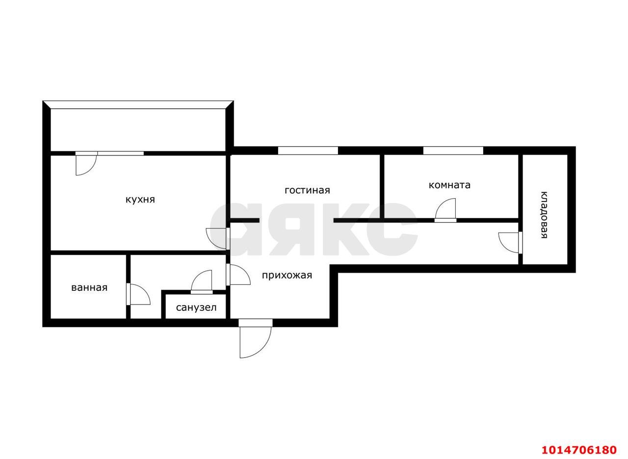 Фото №16: 3-комнатная квартира 100 м² - Краснодар, Дубинка, ул. КИМ, 143