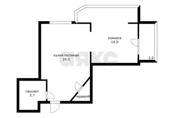 Фото №3: 1-комнатная квартира 42 м² - Краснодар, мкр. имени Маршала Жукова, ул. Кореновская, 15/1