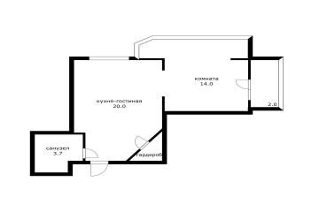 Фото №3: 1-комнатная квартира 40 м² - Краснодар, мкр. имени Маршала Жукова, ул. Кореновская, 15/1