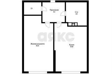Фото №3: 1-комнатная квартира 40 м² - Краснодар, мкр. Догма Парк, ул. Марины Цветаевой, 7к1