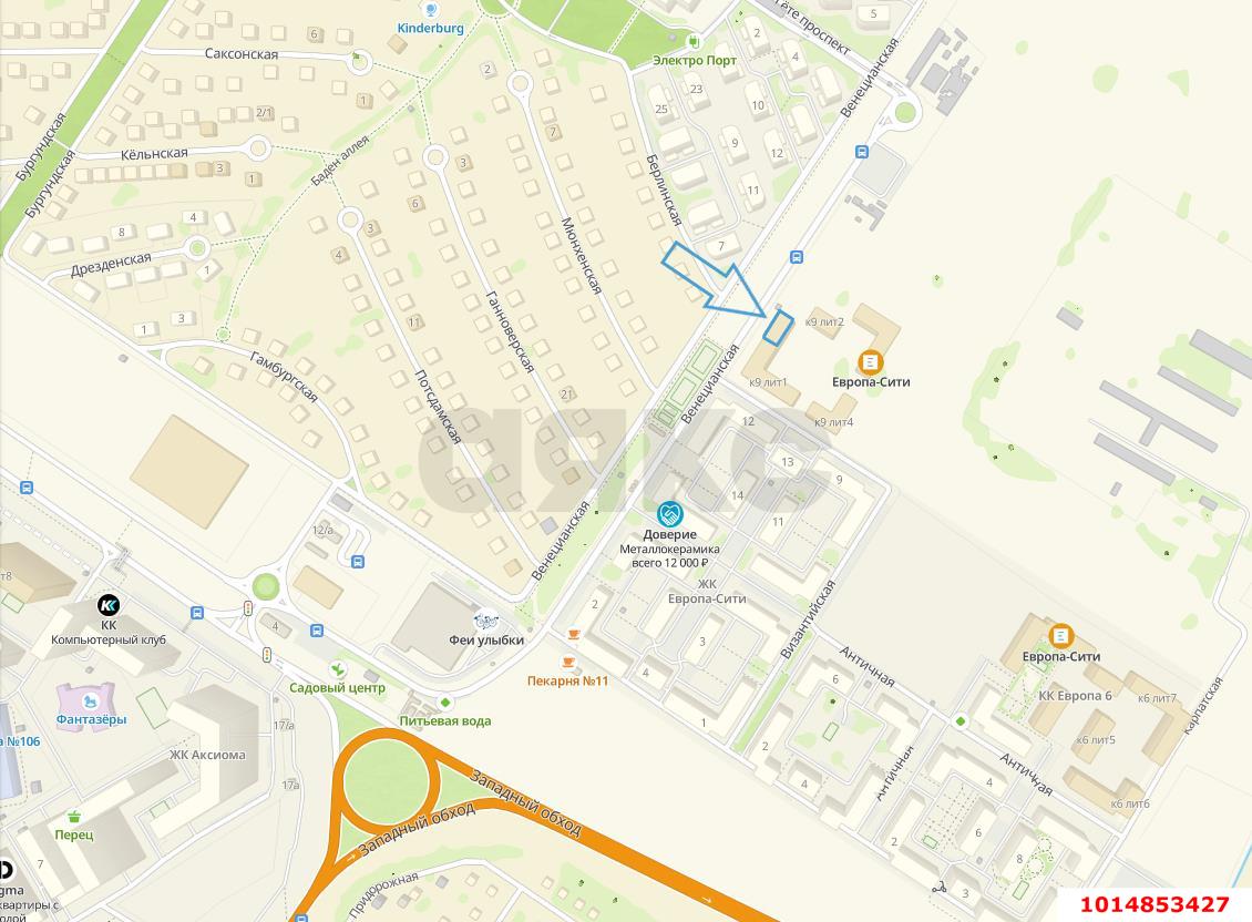 Фото №2: Торговое помещение 356 м² - Краснодар, Прикубанский внутригородской округ, ул. Венецианская