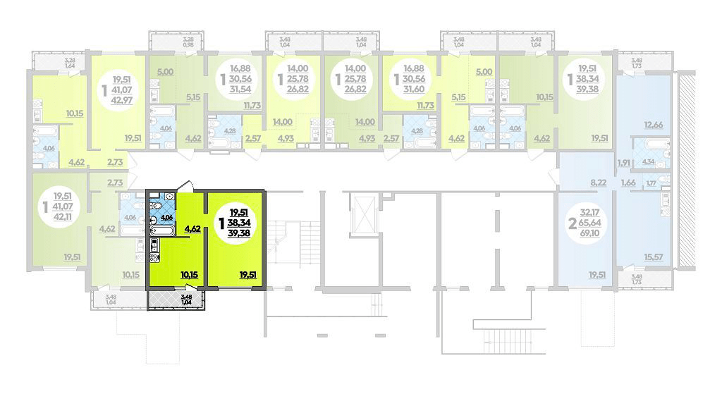 Фото №7: 1-комнатная квартира 31 м² - Майкоп