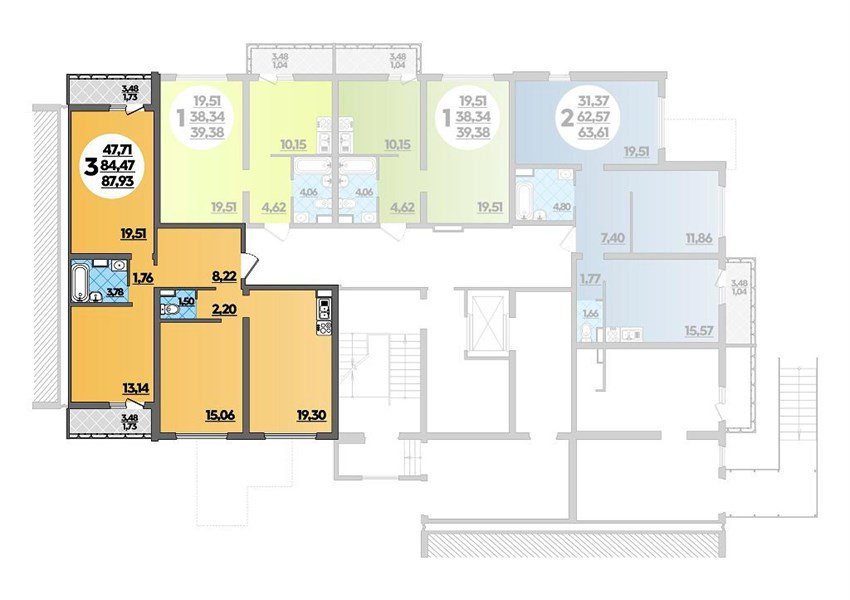 Фото №7: 3-комнатная квартира 87 м² - Майкоп