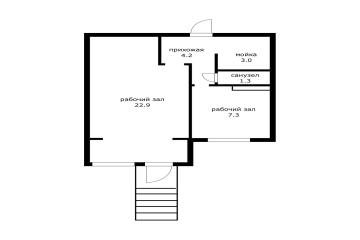 Фото №1: Коммерция 38 м² - Полтавская, ул. Жлобы, 107