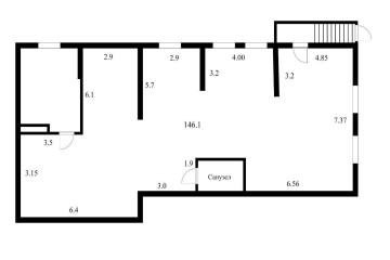 Фото №2: Коммерция 146 м² - Краснодар, мкр. ЖК Губернский, ул. им. Героя Яцкова И.В., 9к1