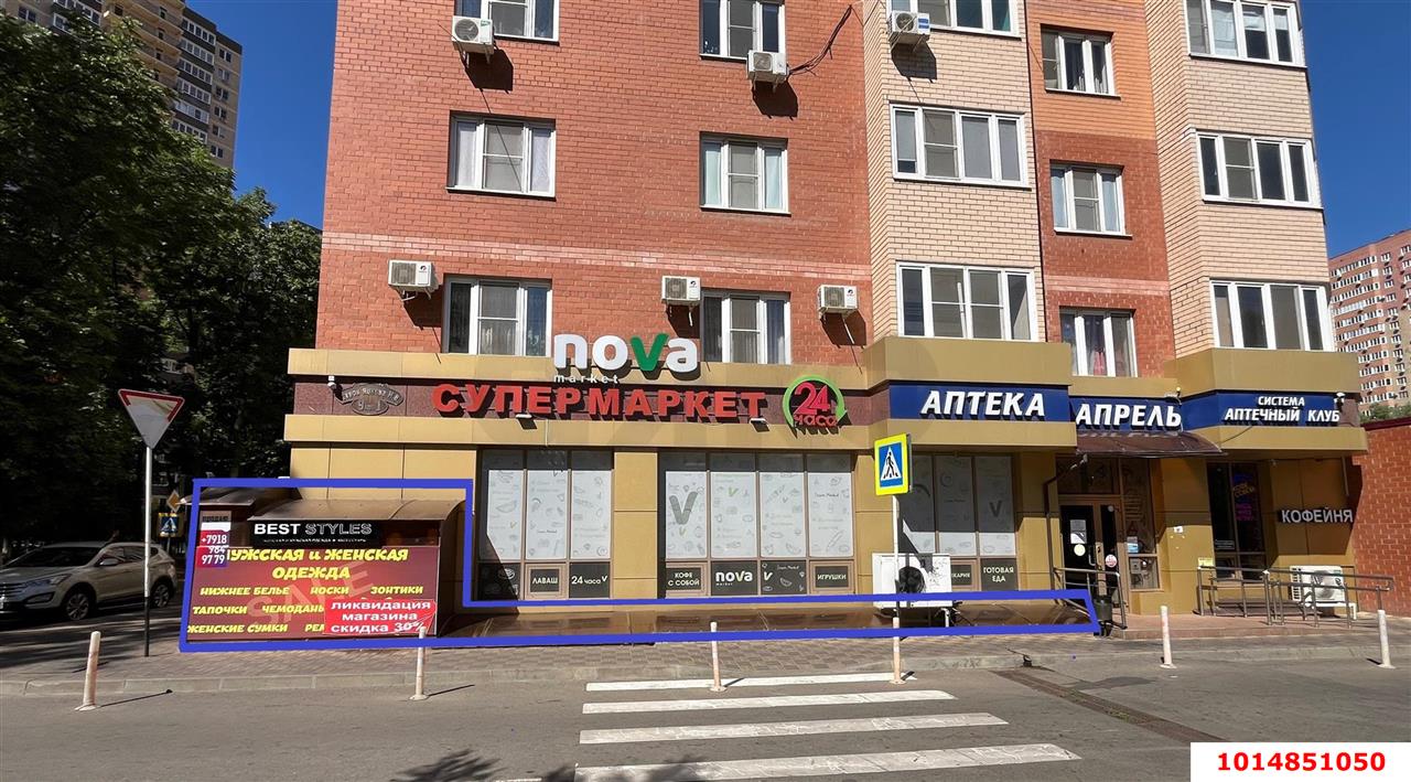 Фото №4: Торговое помещение 147 м² - Краснодар, ЖК Губернский, ул. им. Героя Яцкова И.В., 9к1