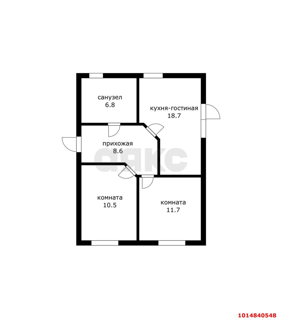 Фото №11: Дом 58 м² + 3 сот. - Краснодар, коттеджный  Крепость, ул. Новомихайловская, 28/6