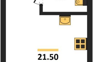 Фото №1: Студия 21 м² - Краснодар, мкр. Прикубанский внутригородской округ, 