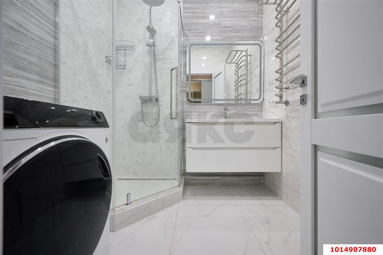 Фото №12: 3-комнатная квартира 98 м² - Краснодар, Карасунский внутригородской округ, Почтовый, мкр. жилой комплекс Почтовый, пр-кт имени писателя Знаменского, 34