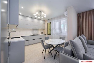 Фото №2: 3-комнатная квартира 98 м² - Краснодар, мкр. жилой комплекс Почтовый, пр-кт имени писателя Знаменского, 34