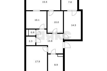Фото №1: 5+-комнатная квартира 101 м² - Энем, ул. Чкалова, 8А